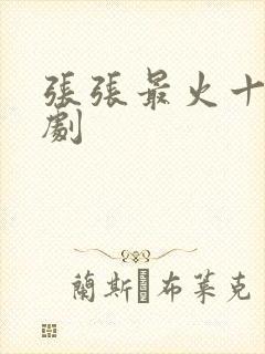 张张最火十部短剧