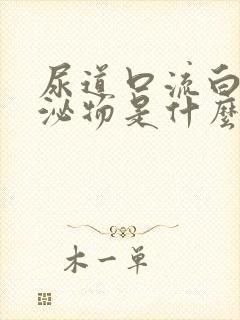 尿道口流白色分泌物是什么原因