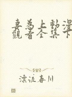 妻为上动漫免费观看全集下集