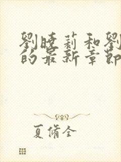 刘晓莉和刘亦菲的最新章节更新