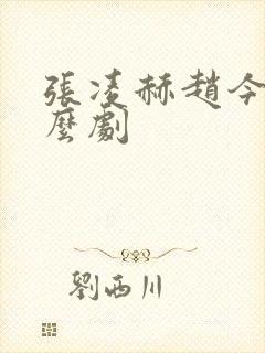 张凌赫赵今麦什么剧封面