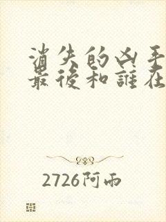 消失的凶手赵伦最后和谁在一起了封面