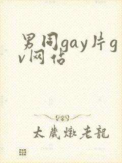 男同gay片gv网站