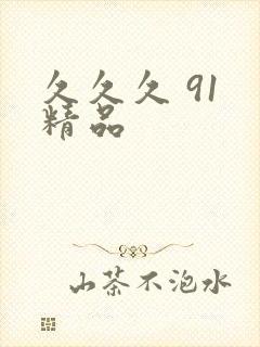 久久久 91 精品封面