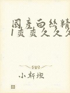 国产白丝精品91爽爽久久久封面