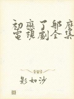 初恋了那么多年电视剧全集免费