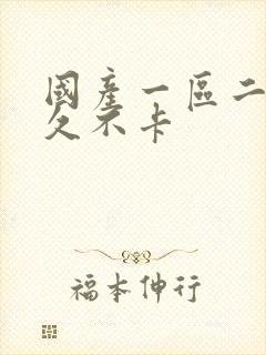 国产一区二区久久不卡