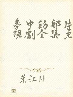 梦中的那片海电视剧全集免费观看完整版