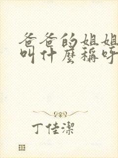 爸爸的姐姐老公叫什么称呼封面