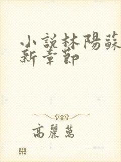 小说林阳苏颜最新章节