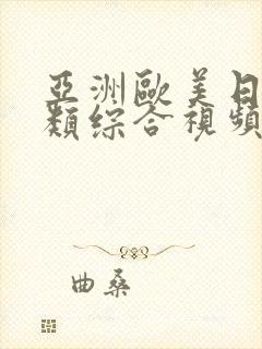 亚洲欧美日韩另类综合视频