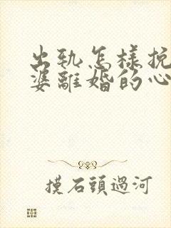 出轨怎样挽回老婆离婚的心封面