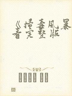 《扫毒风暴》观看完整版