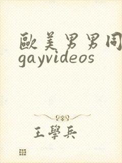 欧美男男同性恋gayvideos