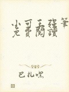 小可王强笔趣阁免费阅读