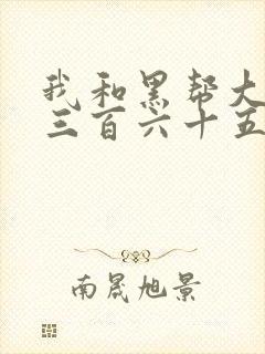 我和黑帮大佬的三百六十五天365第二