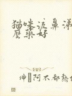 猫咪流鼻涕吃什么药好