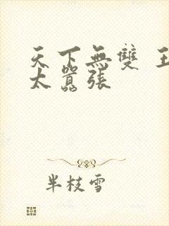 天下无双 王妃太嚣张