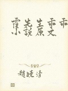 霍先生乖乖宠我小说原文