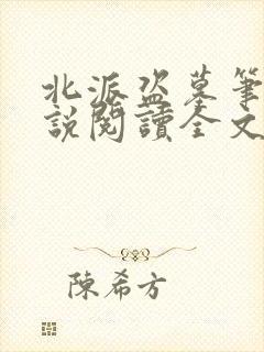 北派盗墓笔记小说阅读全文