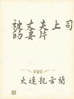 被丈夫上司侵犯的妻片