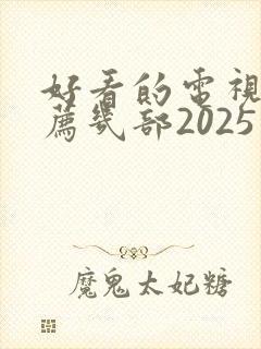 好看的电视剧推荐几部2025封面