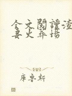 全文阅读渣总追妻火葬场