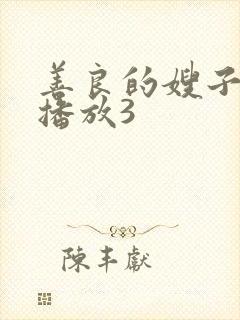 善良的嫂子在线播放3封面