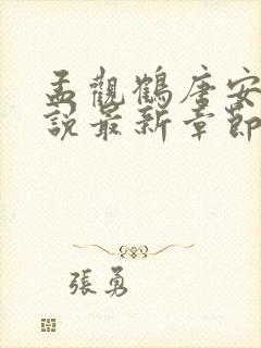 孟观鹤唐安意小说最新章节免费阅读