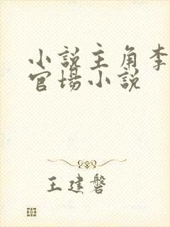 小说主角李霖的官场小说