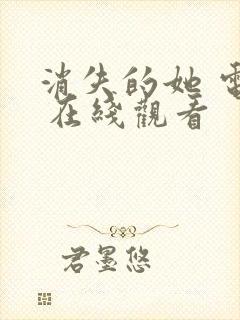 消失的她 电影 在线观看封面