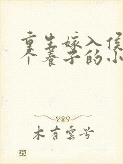 重生嫁入侯府三个养子的小说