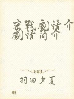 密战剧情介绍|剧情简介