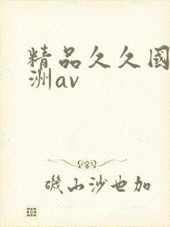 精品久久国产亚洲av封面
