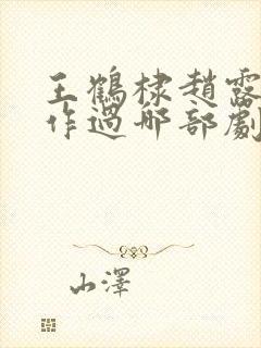 王鹤棣赵露思合作过哪部剧