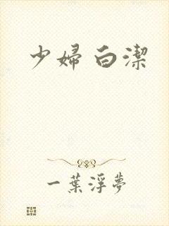 少妇 白洁封面