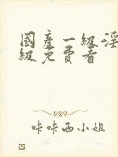 国产一级淫片a级免费看封面