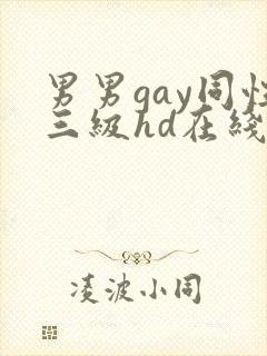男男gay同性三级hd在线封面