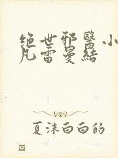 绝世邪医小说林凡雷曼结