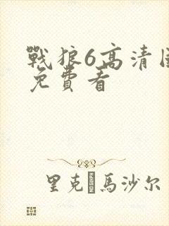 战狼6高清国语免费看