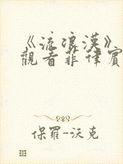 《流浪汉》在线观看菲律宾电影封面