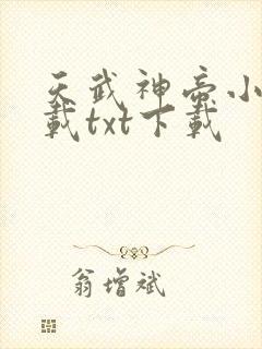 天武神帝小说下载txt下载封面