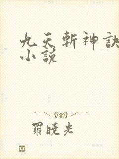 九天斩神诀有声小说