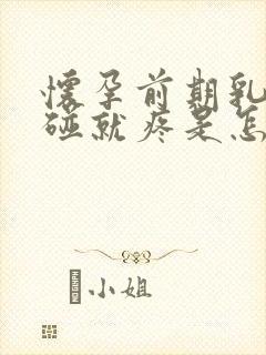 怀孕前期乳头一碰就疼是怎么回事