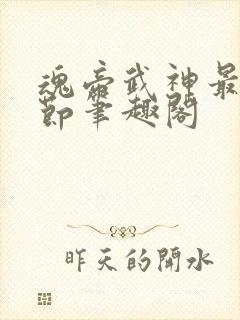 魂帝武神最新章节笔趣阁