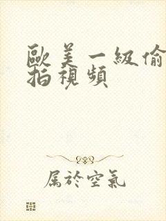 欧美一级偷拍偷拍视频