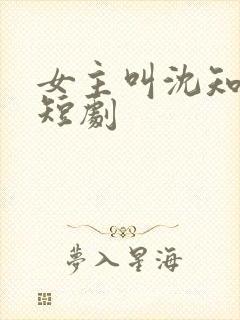 女主叫沈知意的短剧封面