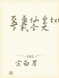 至尊仙皇txt下载全文封面