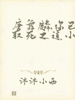 唐舞麟,你已有取死之道小说