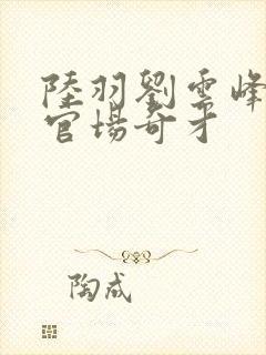 陆羽刘云峰小说官场奇才